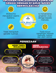 Program Pencegahan & Kawalan Denggi Dengan Nyamuk Aedes Berwolbachia - 1